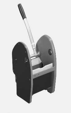 Image de PRESSE A MACHOIRES EN FIBRE DE VERRE NOIRE