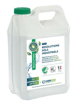 Image de RESOLUTIONS SOLS INDUS EXTRA CONCENTRE ECOLABEL BIDON DE 5L