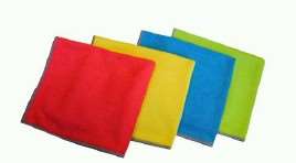 Image de LAVETTE MICROFIBRE 33/37cm MIRACLE 350g/m² ROSE  SACHET DE 5