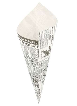 Image de CORNET FRITES 250gr PAPIER 29.5.21cm 'TIMES'   PAQUET DE 250