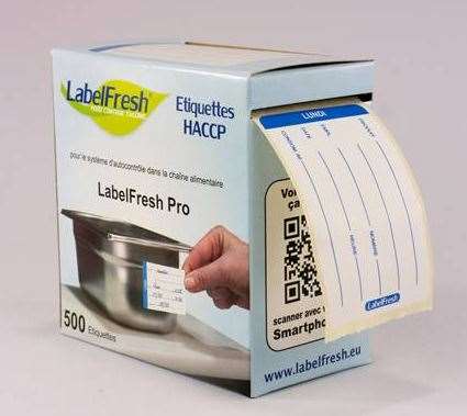 Image de ETIQUETTE LABEL FRESH PRO 70/45mm LUNDI BOITE DE 500