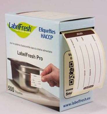 Image de ETIQUETTE LABEL FRESH PRO 70/45mm JEUDI   BOITE DE 500