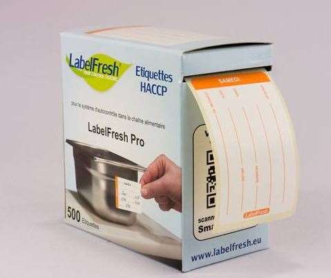 Image de ETIQUETTE LABEL FRESH PRO 70/45mm SAMEDI BOITE DE 500