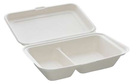 Image de BOITE REPAS 2CPTS 1000ml PULE 24/16/6cm       COLIS DE 400