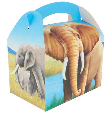 Image de BOITE MENU ENFANT 17/16/10mm ELEPHANTS  COLIS DE 300