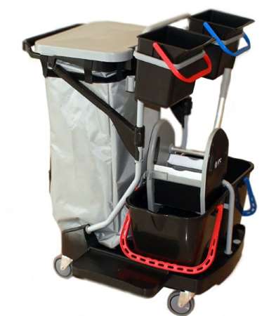 Image de CHARIOT DE MENAGE REVOLUTION BLACK IS GREEN PRESSE MACHOIRES