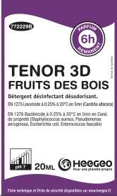 Image de TENOR 3D FRUITS DES BOIS DOSE DE 20 mL COLIS DE 250