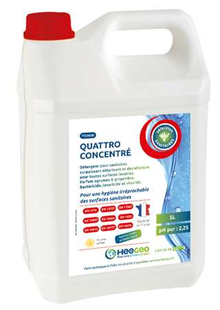 Image de QUATTRO MULTI-USAGES POUR SANITAIRES A DILUER BIDON DE 5L