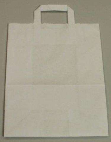 Image de SAC CABAS KRAFT BLANC 26/20/26 COLIS DE 250