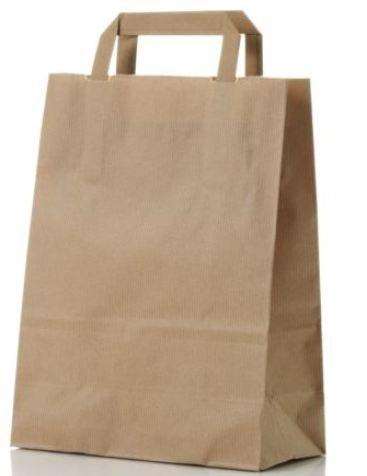 Image de SAC CABAS KRAFT BRUN 26/20/26 COLIS DE 250