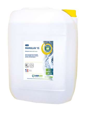 Image de MANULAV 15 DETERGENT MULTI-USAGES ALIMENTAIRE BIDON DE 20L