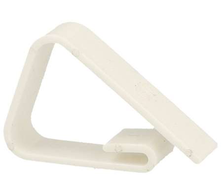 Image de PINCE PLASTIQUE POUR FIXATION NAPPE PAQUET DE 100