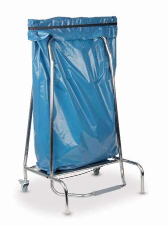 Image de PORTE SAC A CLAPET 2 ROUES