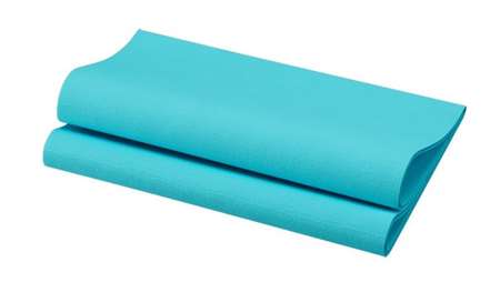 Image de SERVIETTE DUNISOFT 40/40 MENTHE BLEUE         COLIS DE 360