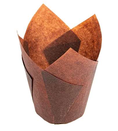 TULIP CUP à muffin ingraissable 55g/m² le sachet de 200
