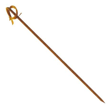 Image de BROCHETTE BAMBOU RUBAN 12cm PAQUET DE 100