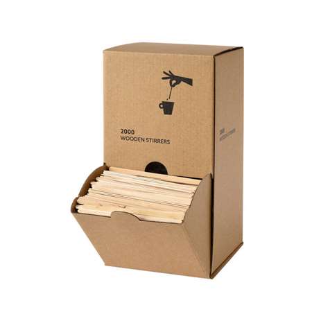 Image de AGITATEUR BOIS 110 mm BOITE DE 2000