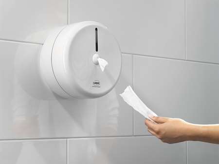 Image de DISTRIBUTEUR PAPIER TOILETTE DEVIDAGE CENTRAL HEEGEO ABS
