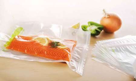 SAC SOUS-VIDE 150/300 mm  90µ                  SACHET DE 100