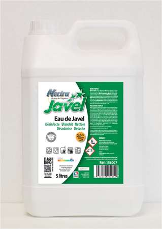 Image de JAVEL 2.6% DE CHLORE ACTIF BIDON DE 5L