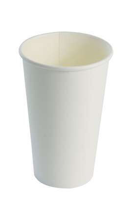 Image de GOBELET CARTON 45cl BOISSON CHAUDE KRAFT BLANC SACHET DE 50
