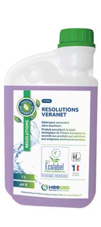 RESOLUTIONS VERANET DETERGENT CONCENTRE ULTRA MOUILLANT 1L