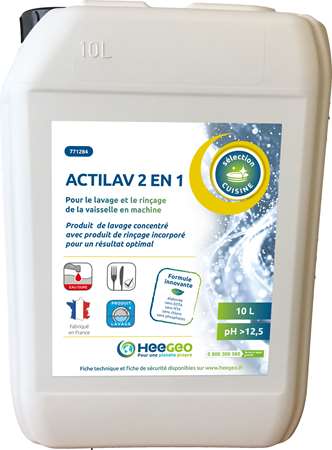 Image de ACTILAV 2 EN 1 LAVAGE ET RINCAGE EN MACHINE BIDON DE 10L