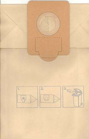 Image de SAC ASPIRATEUR PAPIER P/ NILCO S20 HOOVER 2376  PAQUET DE 10