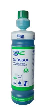 Image de GLOSSOL NETTOYANT MICRO-PROTECTEU BRILLANT FLACON DOSEUR 1L