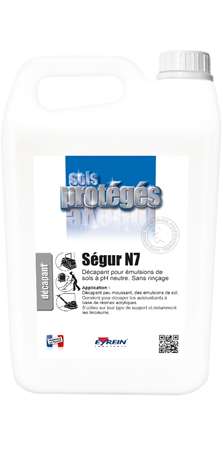 Image de SEGUR N7 DECAPANT PH NEUTRE BIDON DE 5L