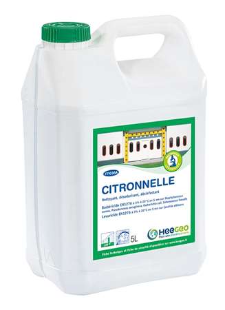 Image de TENOR CITRONNELLE DESINFECTANT DETERGENT DESODO. BIDON DE 5L