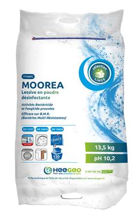 Image de MOOREA LESSIVE DESINFECTANTE SAC DE 13.5kg