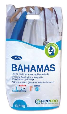 Image de BAHAMAS LESSIVE DESINFECTANTE TRES HAUTE PERF SAC DE 13.5kg