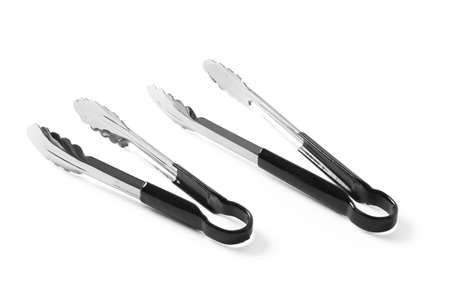 Image de PINCE DE SERVICE 250mm INOX MANCHE PVC NOIR