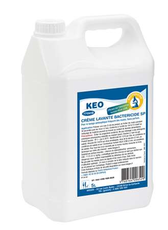 Image de KEO SAVON CREME LAVANTE BACTERICIDE BIDON DE 5L