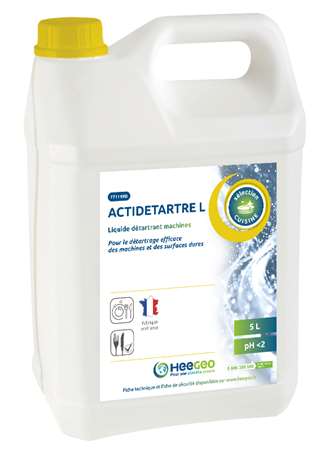 Image de ACTIDETARTRE L LIQUIDE DETARTRANT BIDON DE 5L