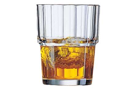 VERRE 16cl NORVEGE FORME BASSE Ø66mm Ht 82mm     COLIS DE 6