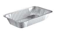 PLAT ALU GN 1/4 1500ml 263x160x60mm BORD ROULE    SACHET 100