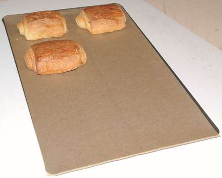 Image de PAPIER CUISSON SILICONE KRAFT BRUN 2FACES 53/32cm  x 500