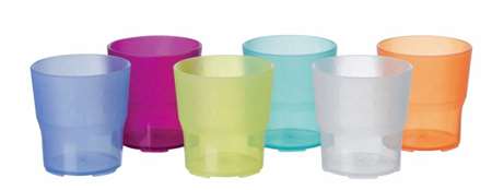 Image de GOBELET 16cl DESIGN ECO ORANGE SANS BPA COLIS DE 30