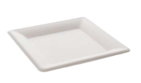 Image de ASSIETTE PULPE CARREE 260/260mm SACHET DE 40