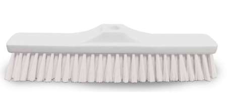 Image de BALAI 29cm DROIT ALIMENTAIRE MI-DUR BLANC