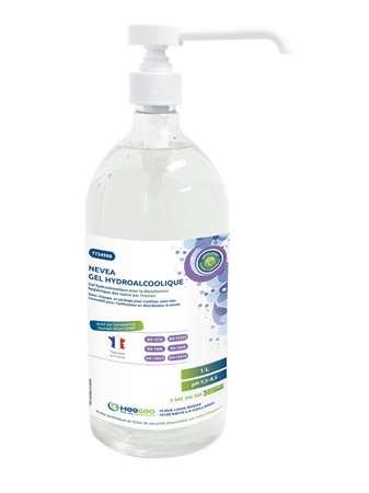 Image de GEL HYDROALCOOLIQUE NEVEA FLACON POMPE DE 1L