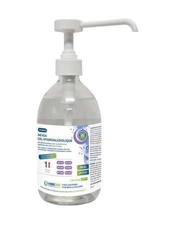 Image de GEL HYDROALCOOLIQUE NEVEA FLACON POMPE DE 500 ml