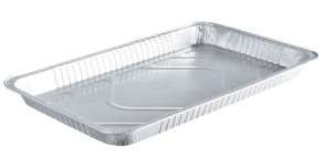 PLAT ALU GN 1/1 5000ml 525x325x36mm BORD ROULE      COLIS 50