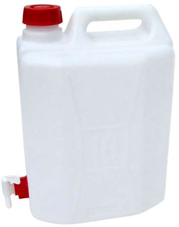 JERRICAN POLYETHYLENE 10L AVEC ROBINET
