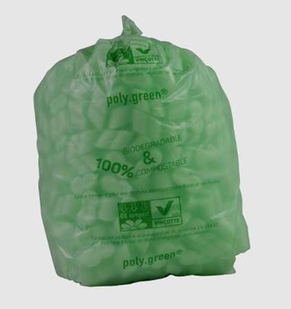 Image de SAC POUBELLE 20L BIODEGRADABLE 19µ 450/450mm COLIS DE 100