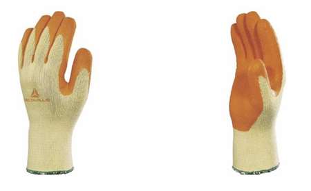 Image de GANT TRICOT COTON/POLYESTERE PAUME ENDUITE LATEX   T9