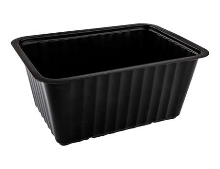 Image de BARQUETTE SCELLABLE 1500cc 192/137/86 NOIRE SACHET DE 100