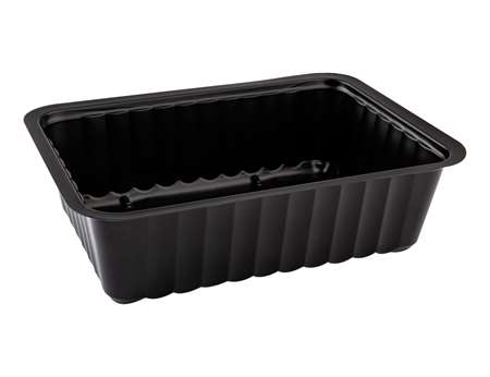 Image de BARQUETTE SCELLABLE 1000cc 192/137/55 NOIRE SACHET DE 100